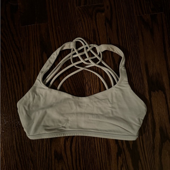 Lululemon White Strappy Bra Intimates - Picture 1 of 2